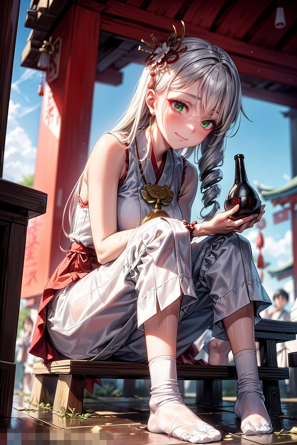 緊縛の世界 巫女縛り