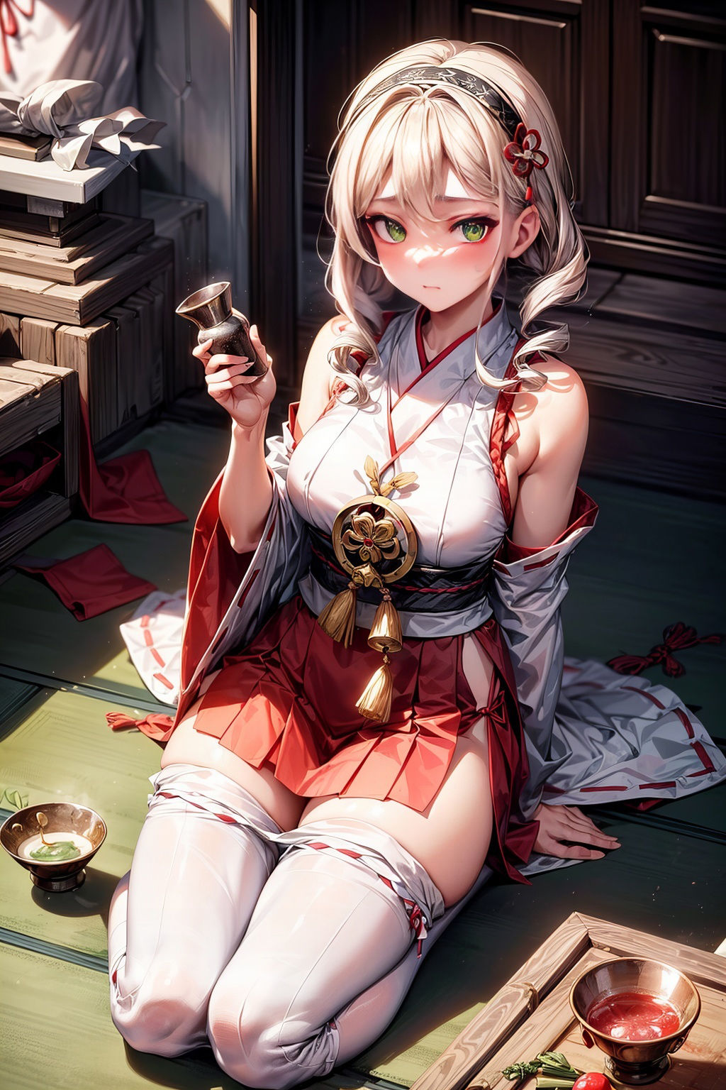 緊縛の世界 巫女縛り