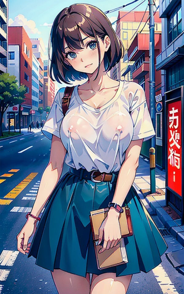 雨上がりに来た君は透けていた 巨乳美人は僕の幼馴染