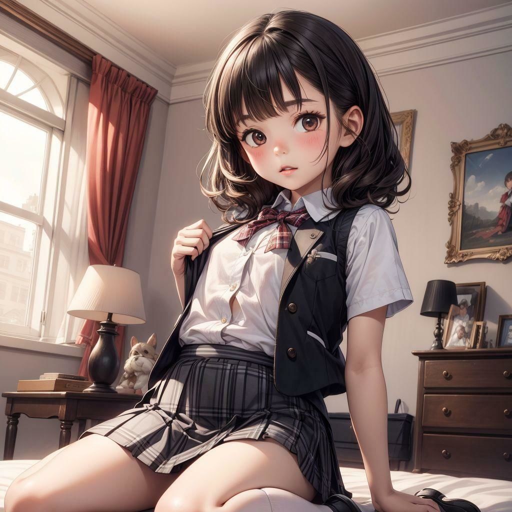 ちょっと服をめくって体をみせてくださいねー