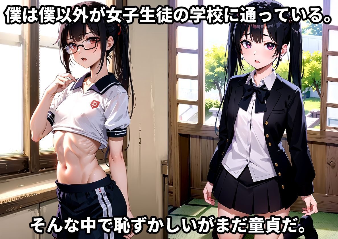 オタクに優しいギャルと清楚な優等生が童貞の僕を痴女る話