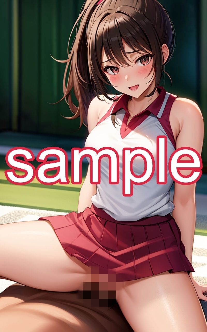 女子テニス部のえちえちイラスト集