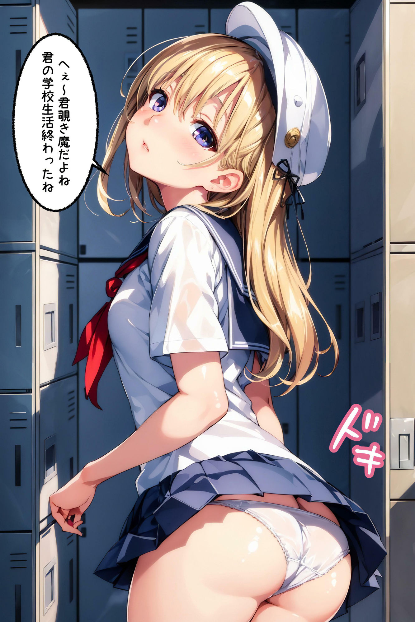 今日の体育の授業はエッチなマラソンです!(エッチなセリフ付き)