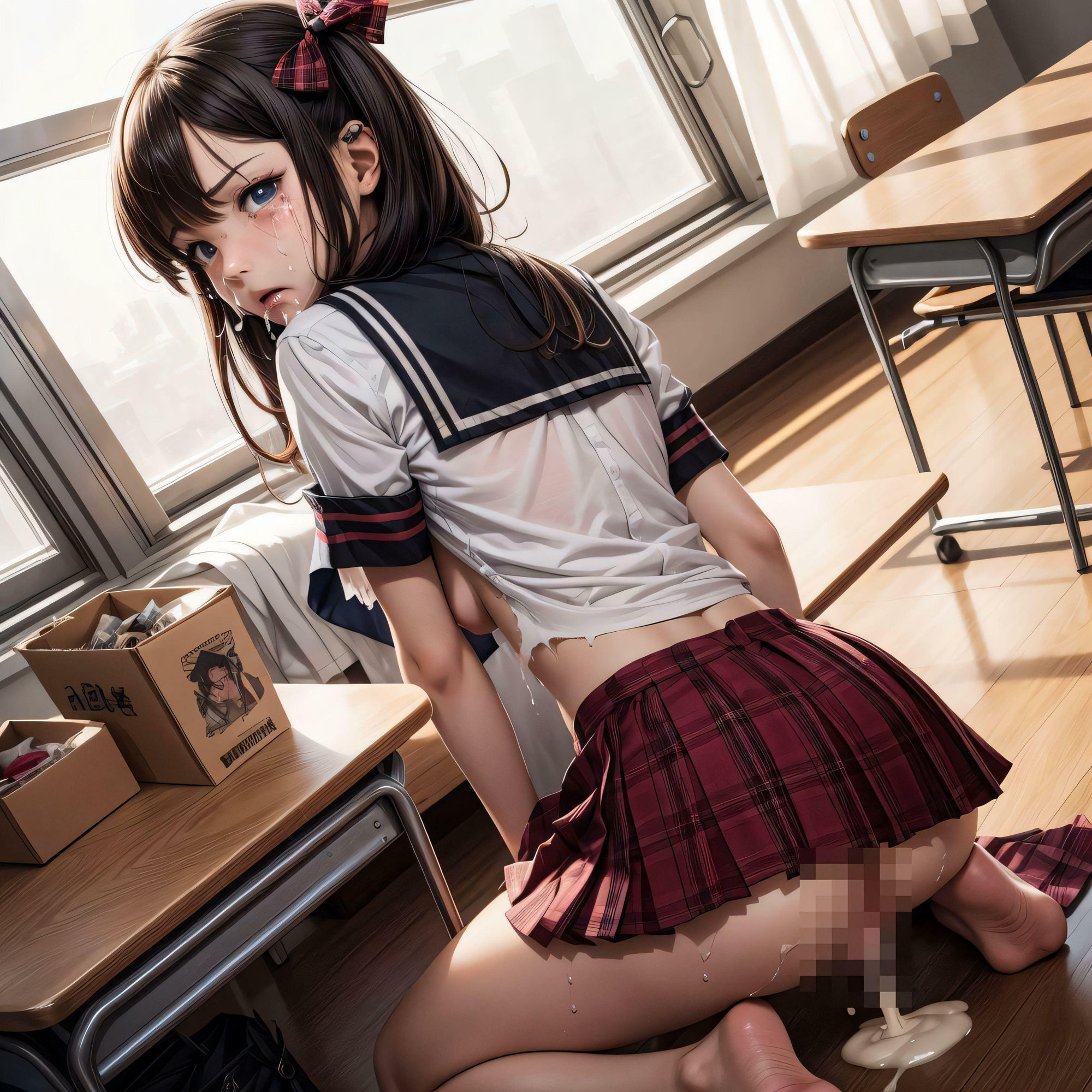 オナホ学校肉便器授業