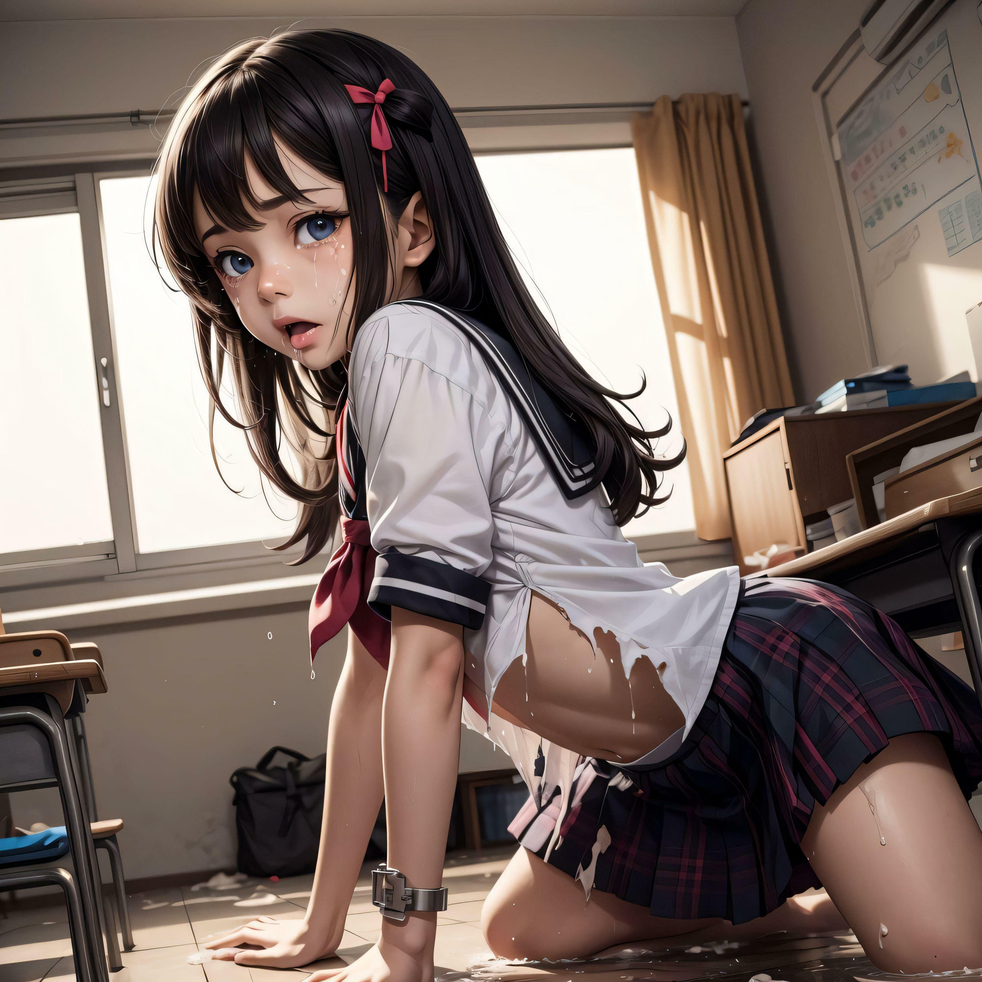 オナホ学校肉便器授業