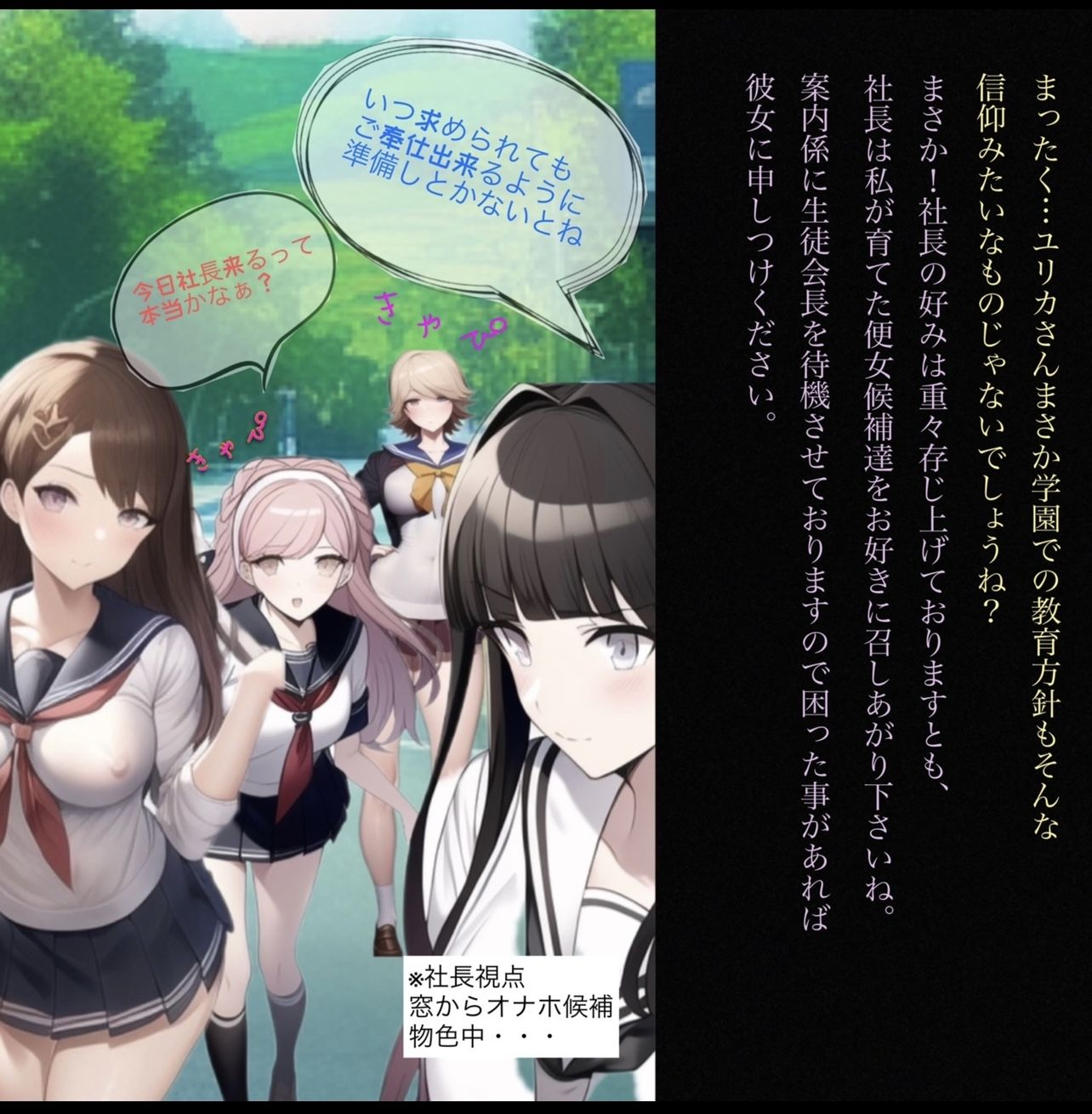 社長の欲望ぶち撒け漫遊記 学園編