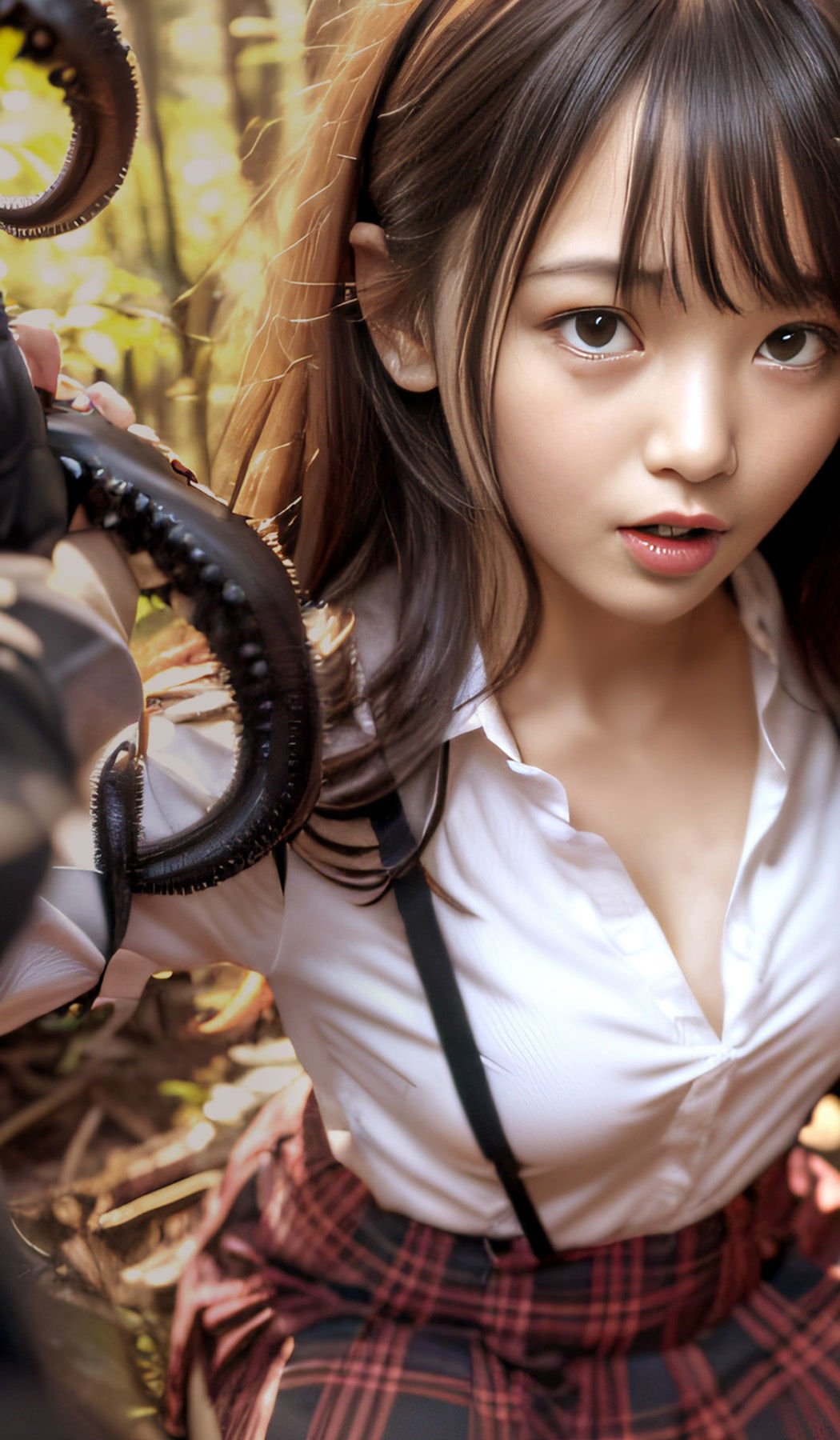 女子校生秘密の通学路（月曜日）