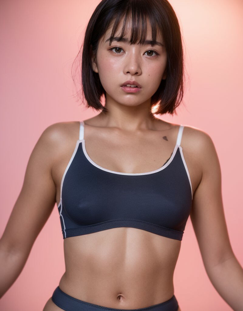 スポブラの女の子