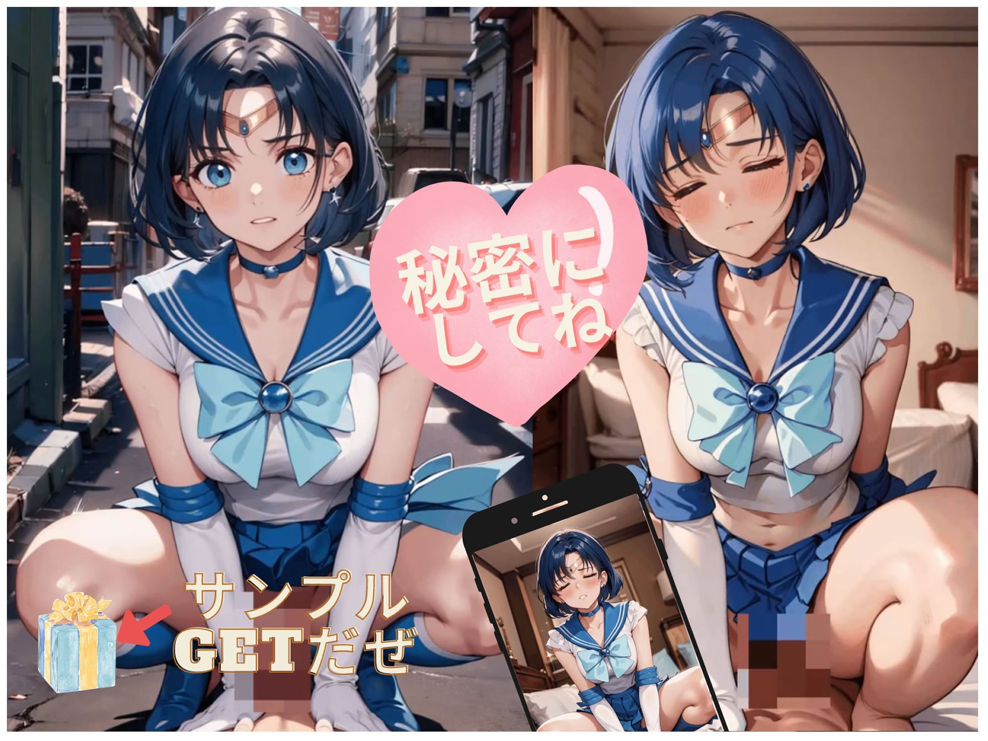 【動画】セーラー戦士のえっつぃ動画(亜〇編)