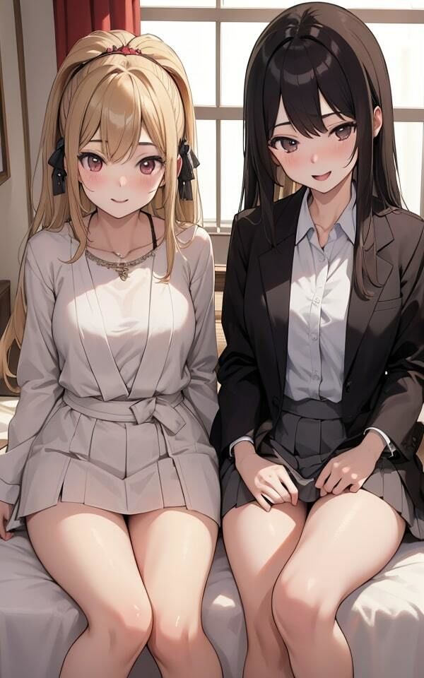 レズ!?美女たちの危ない絡み!! 女同士のエロい姿! 一人のセクシーな写真もあるよ!!