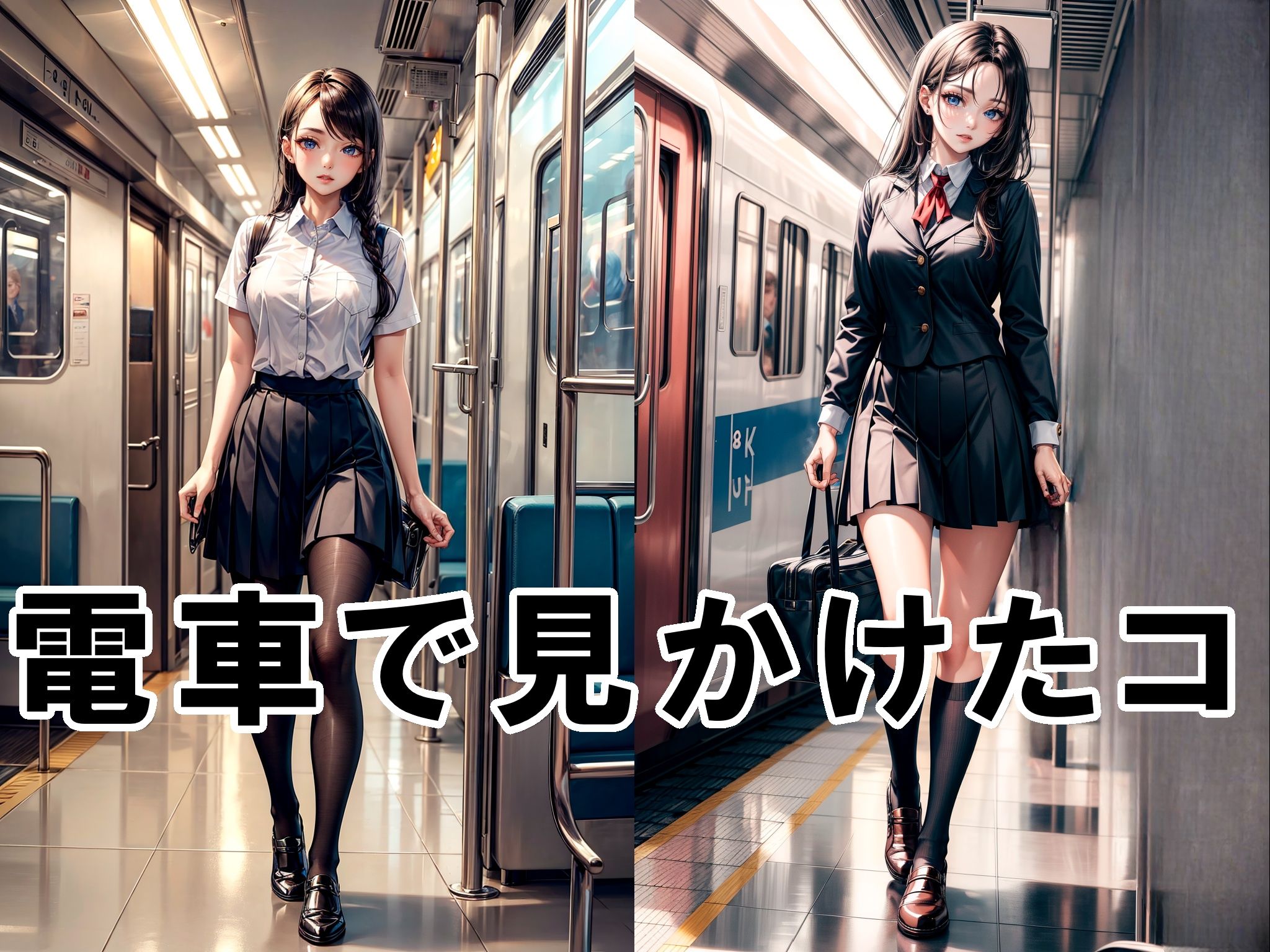 電車の向かい席18〜2次元〜
