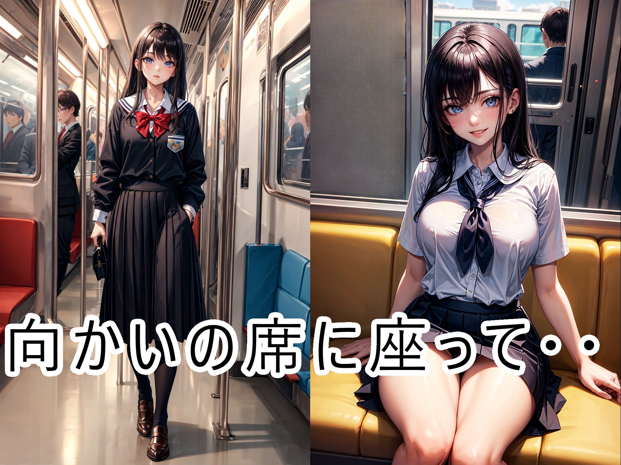 電車の向かい席18〜2次元〜