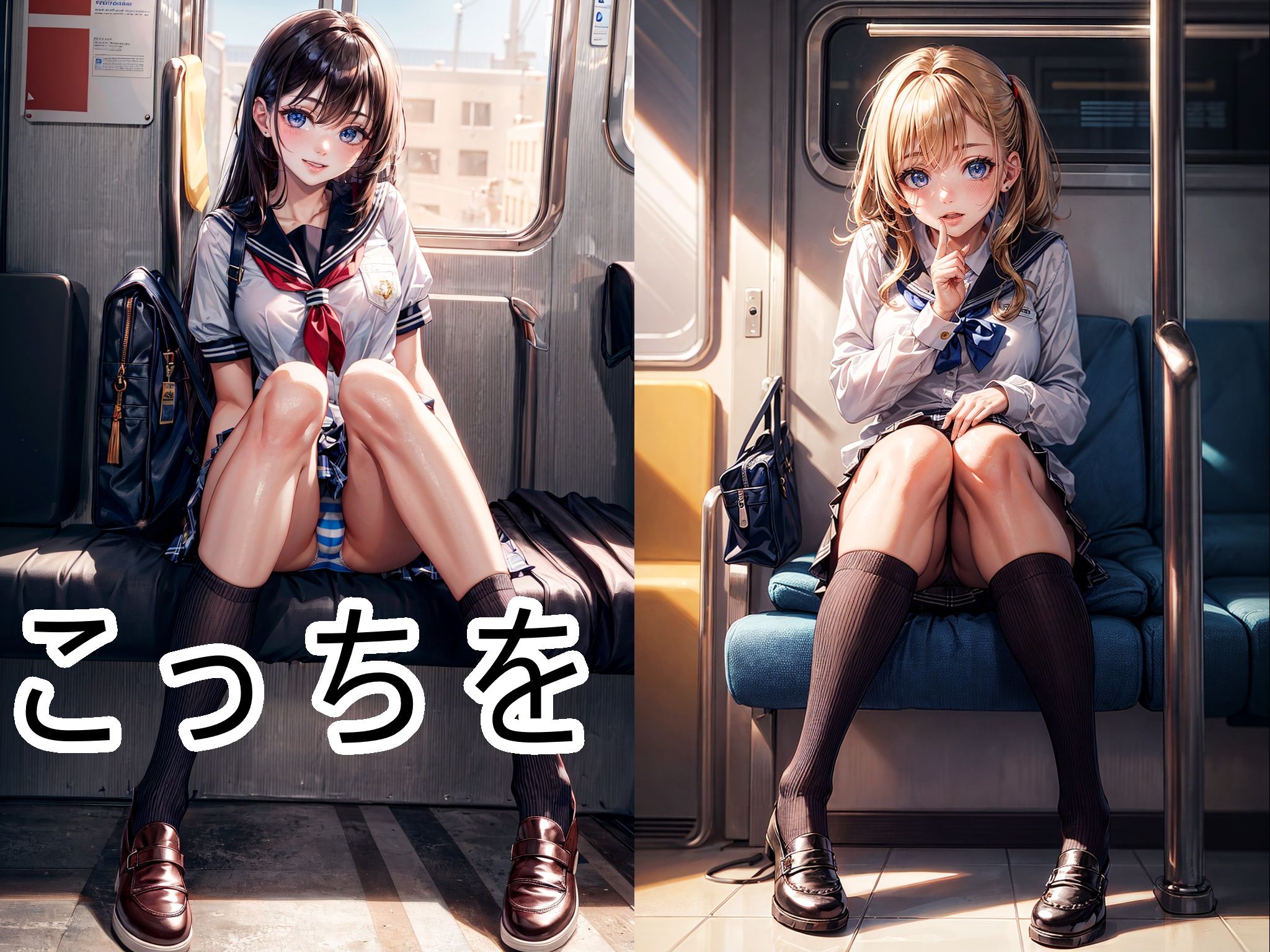 電車の向かい席18〜2次元〜