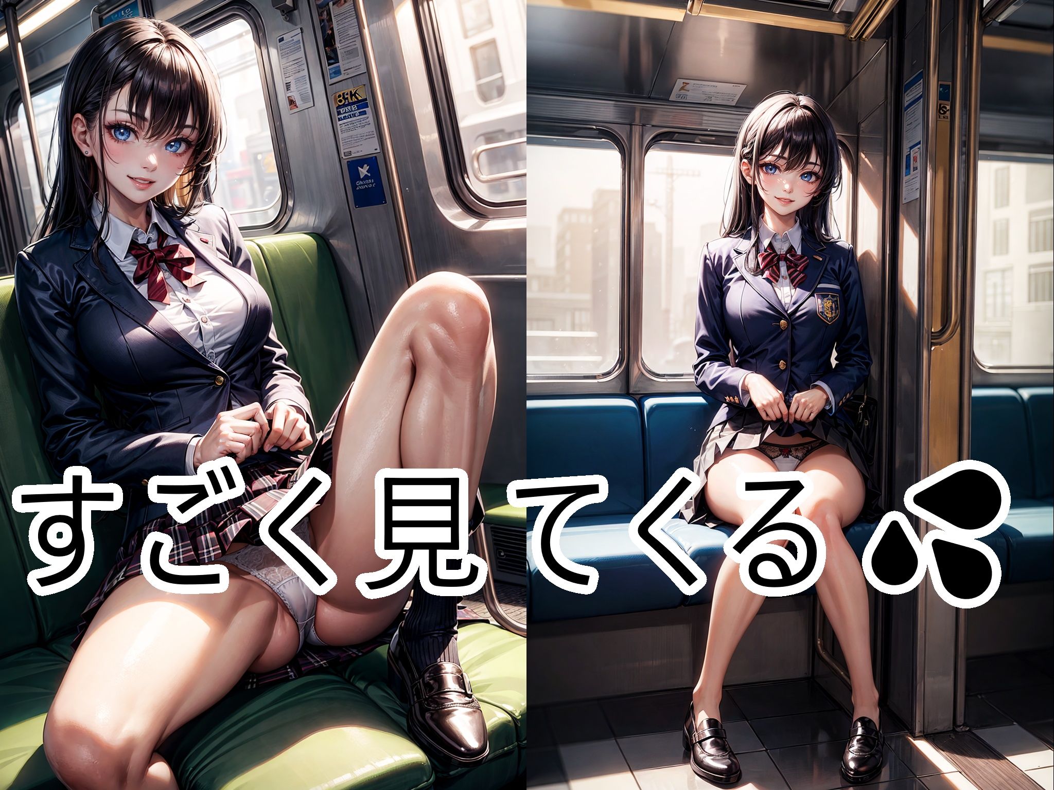 電車の向かい席18〜2次元〜