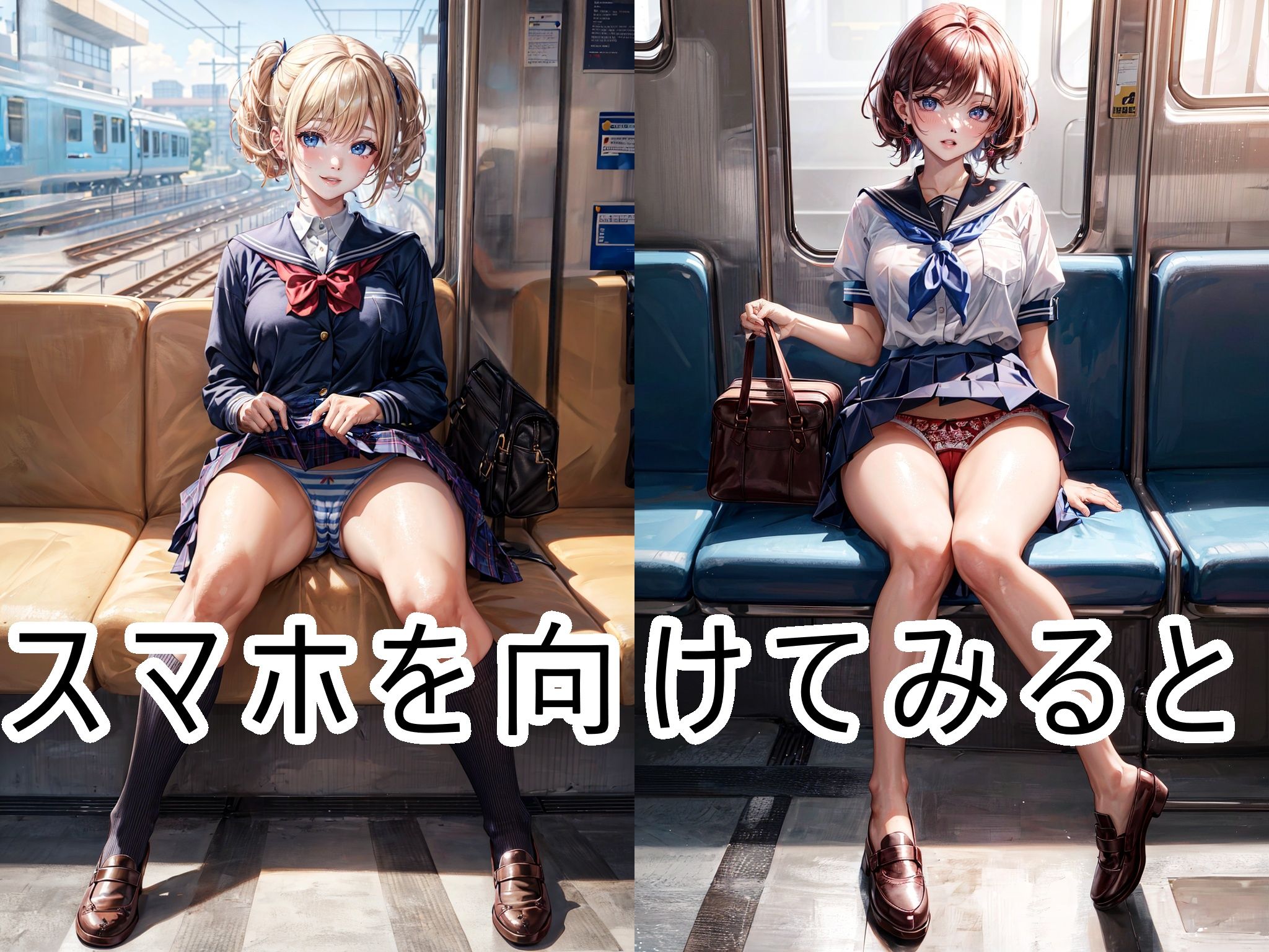 電車の向かい席18〜2次元〜