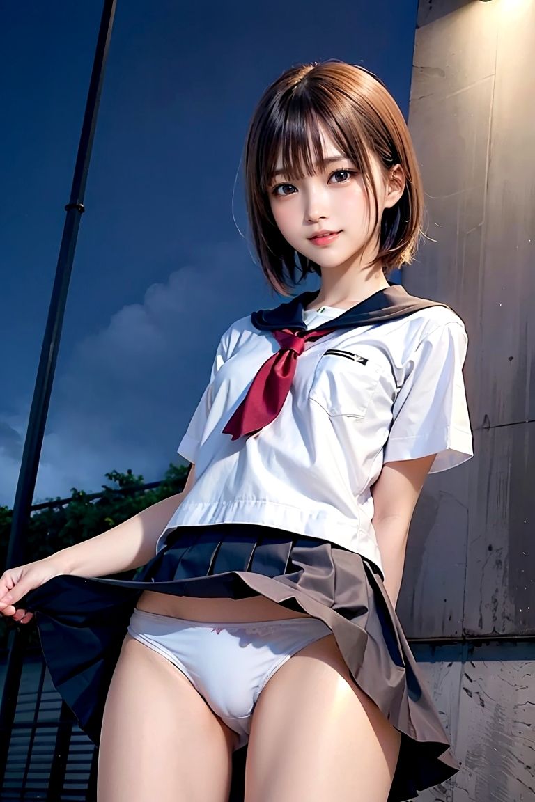 ショートヘア美女・ヌード写真集