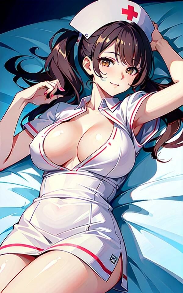 神乳ナースが毎晩えちえち添い寝サービスしてくれた