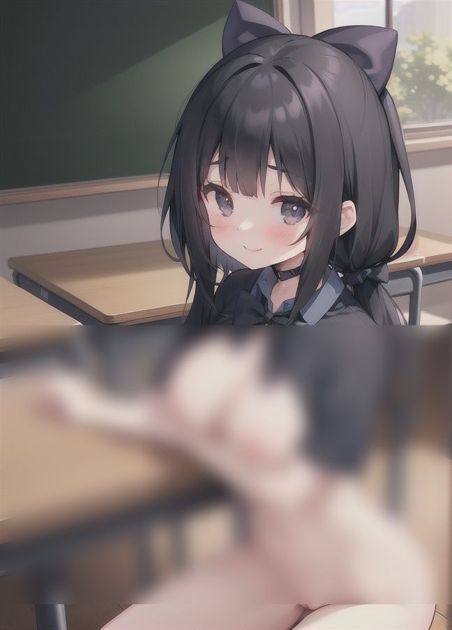 普段はおとなしい女の子と教室でSEX