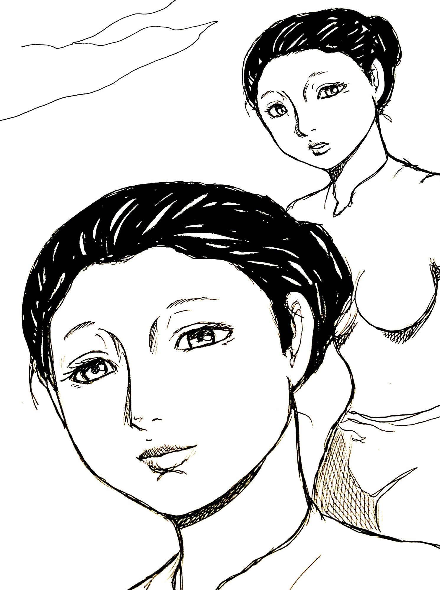 覚悟の女性
