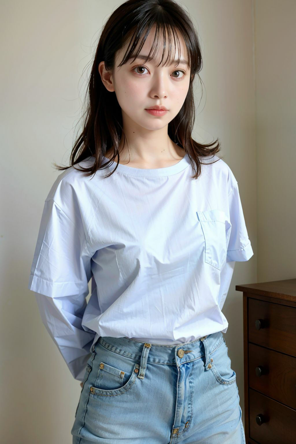 AI生成美女カタログ10:お部屋でイチャイチャ