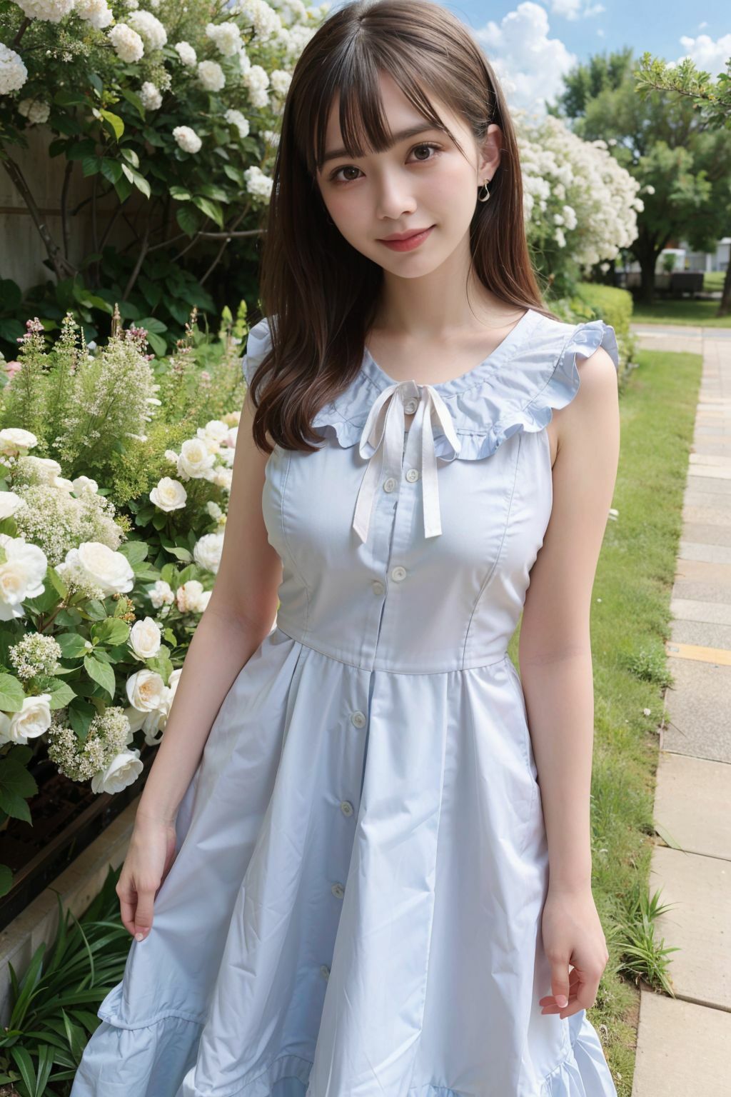 磯山梓:AI生成美女写真13