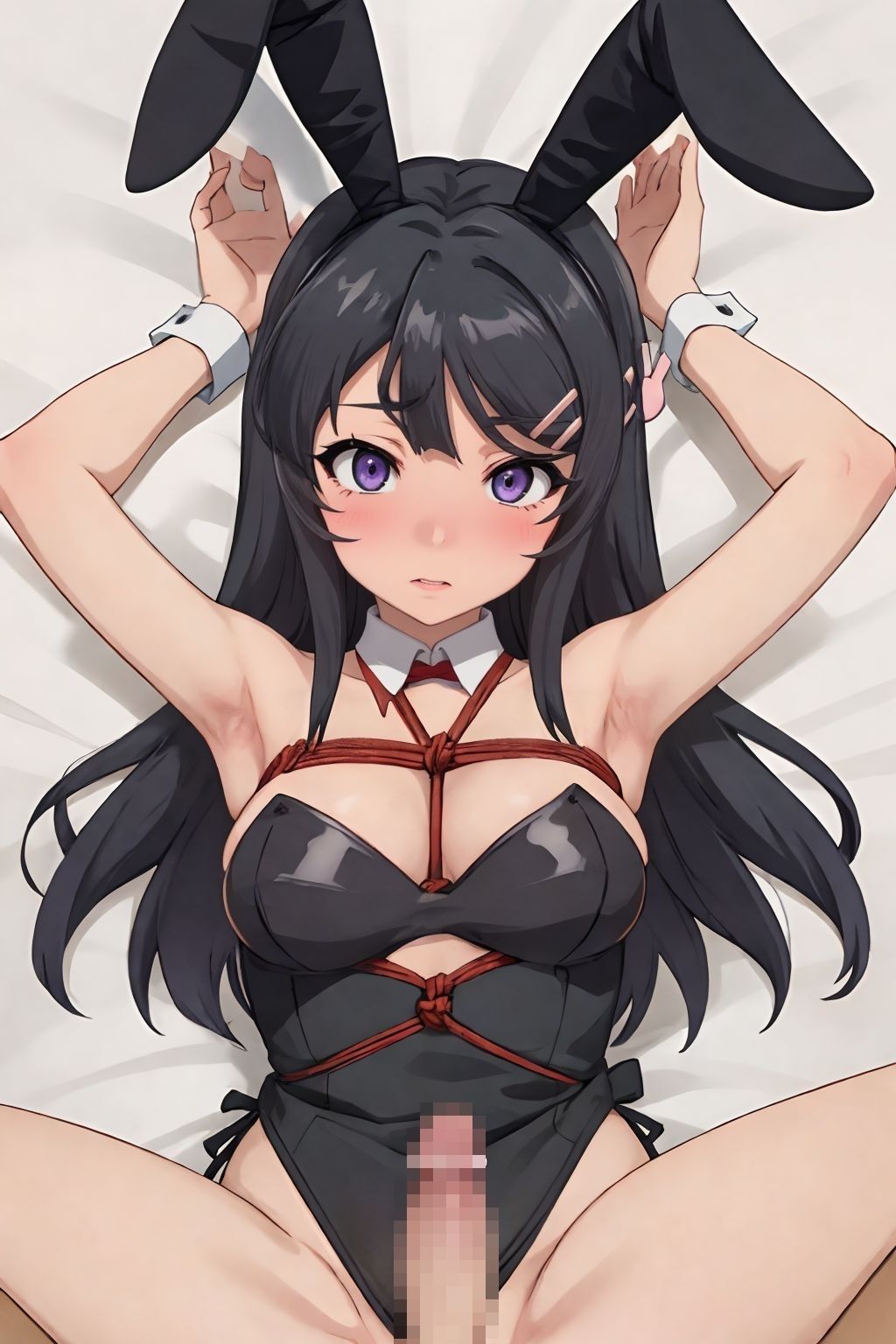 性春ブタ野郎はピンクのおマ◯コを見せつけない！