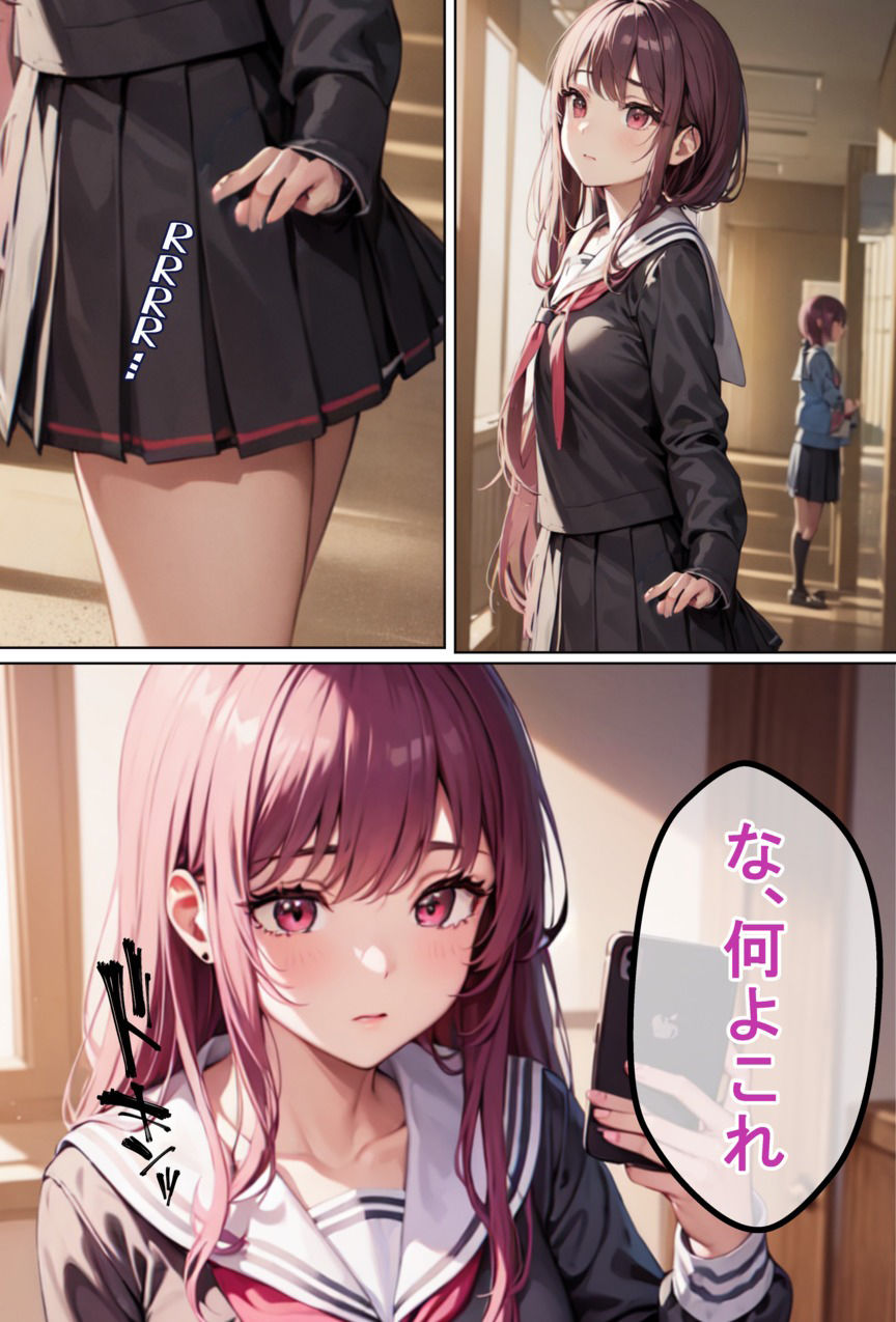 巨乳ギャルJKの教え子を角オナ画像で脅してSEXしてやった