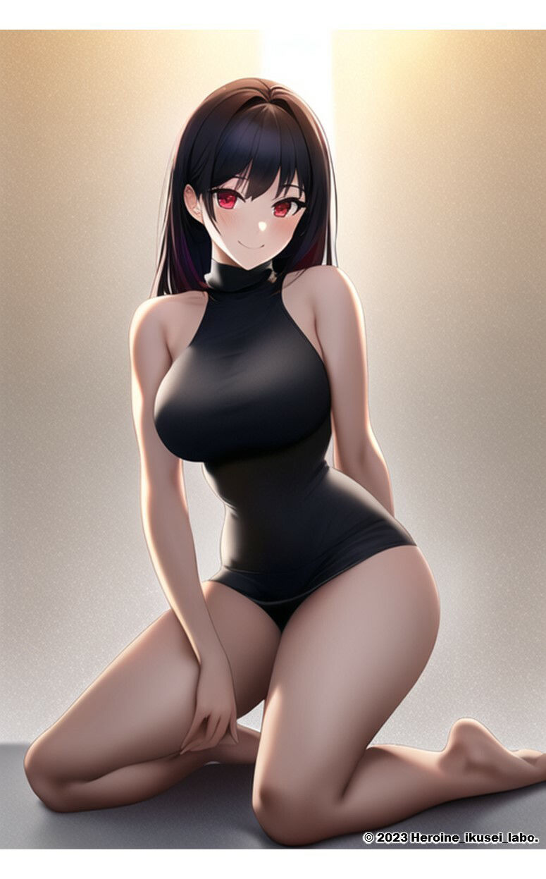 1つの呪文で生み出された100人のAI妄想美少女-17【童貞を殺すニットセーター女子編】