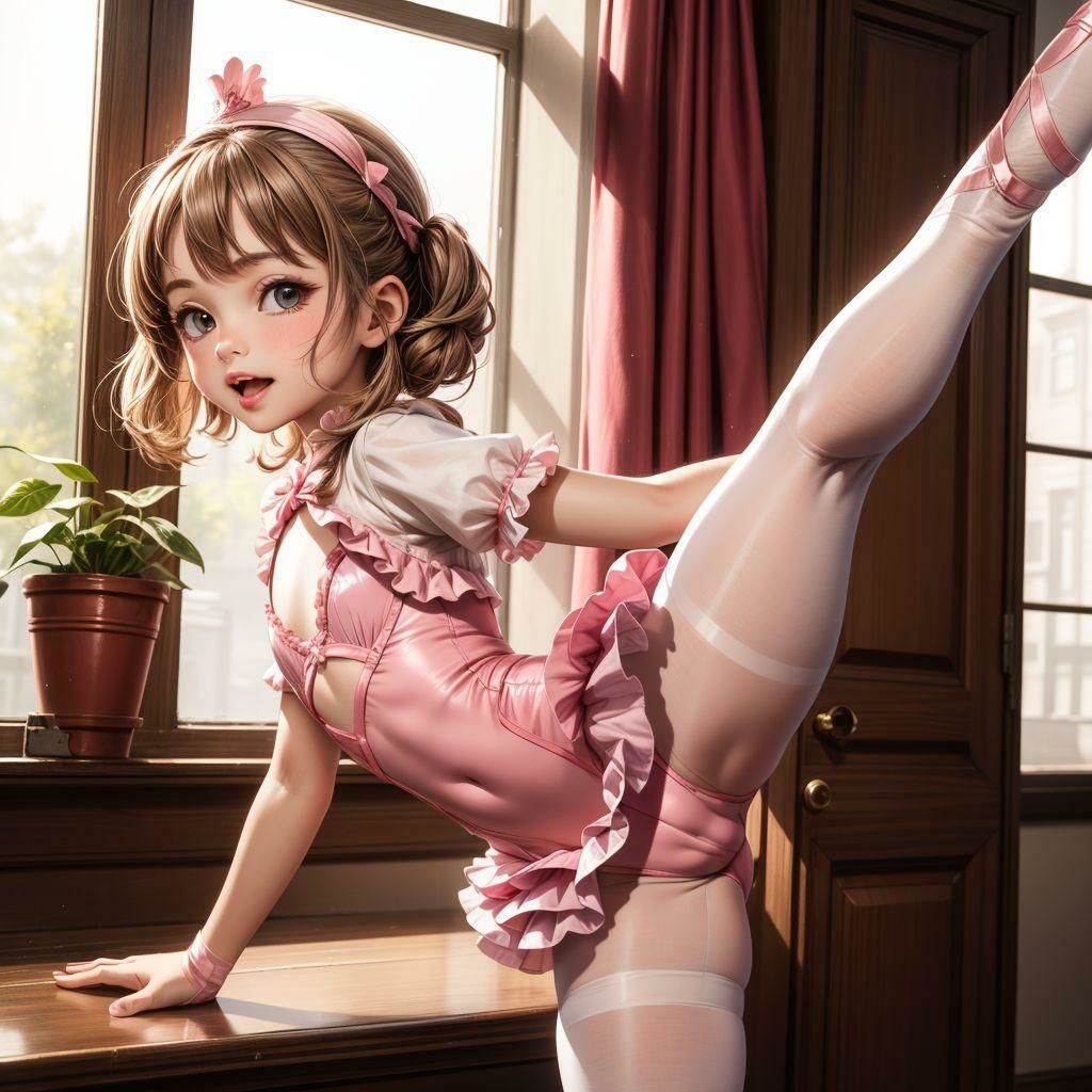 笑顔はじけるバレリーナ