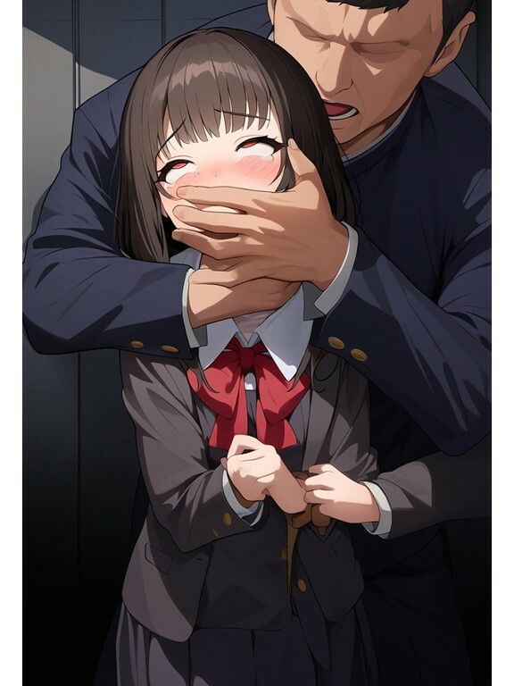 クロロホルムで口を塞がれて連れ去られるお嬢様学園の少女達