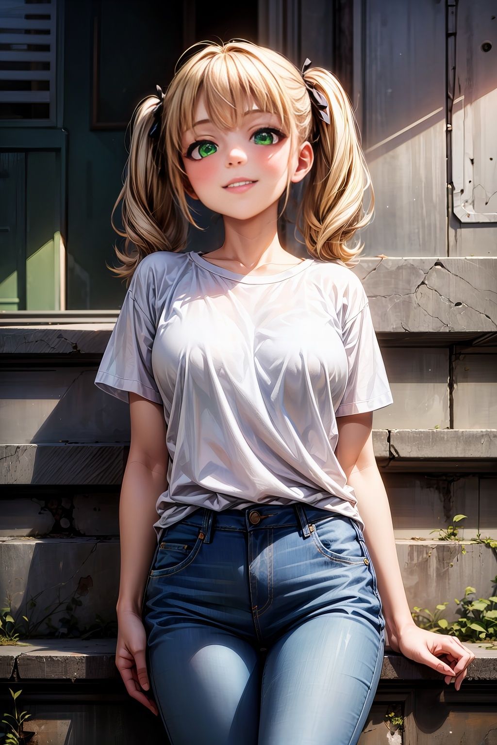 破廉恥 ジーンズ娘