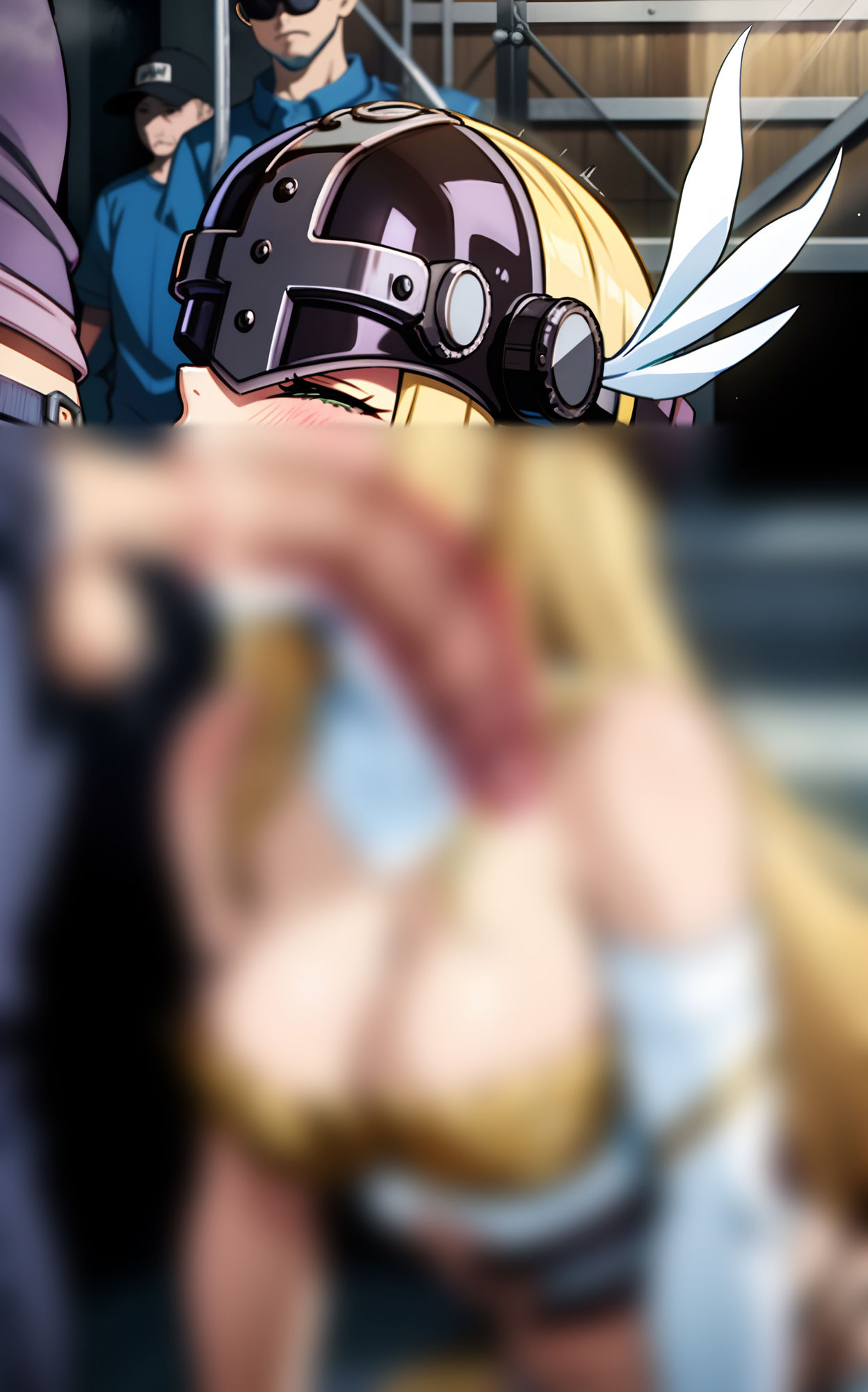 天女獣を調教して私の性奴●に！喉奥射精！濃密な精液