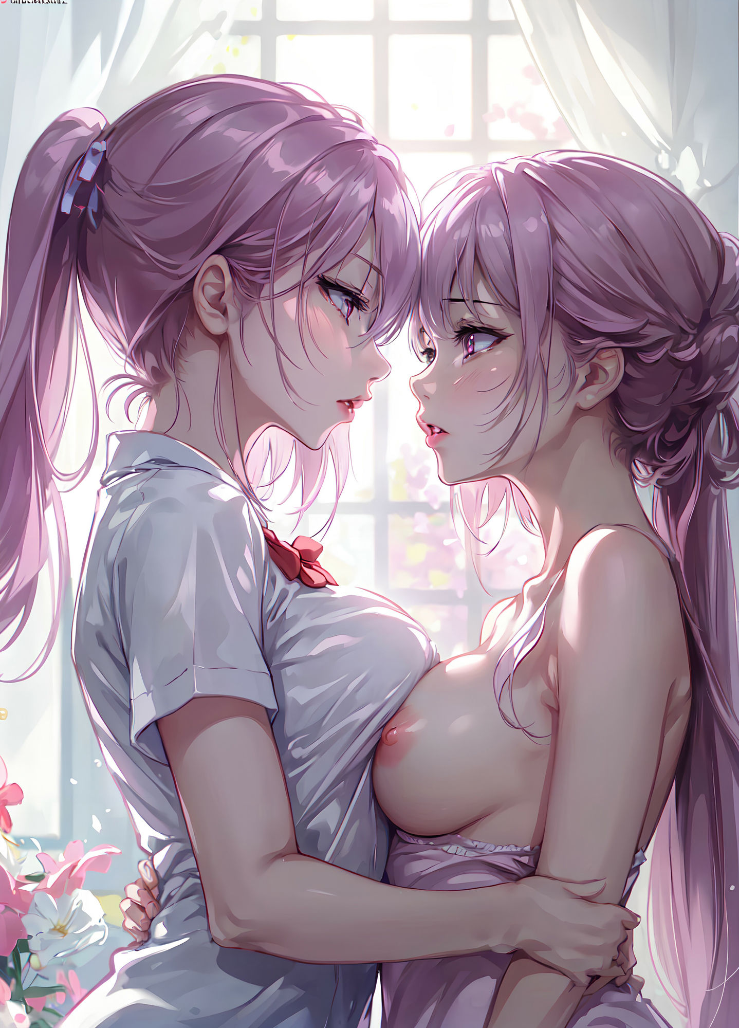 百合姉妹女学院〜乳寄せハグとキス〜