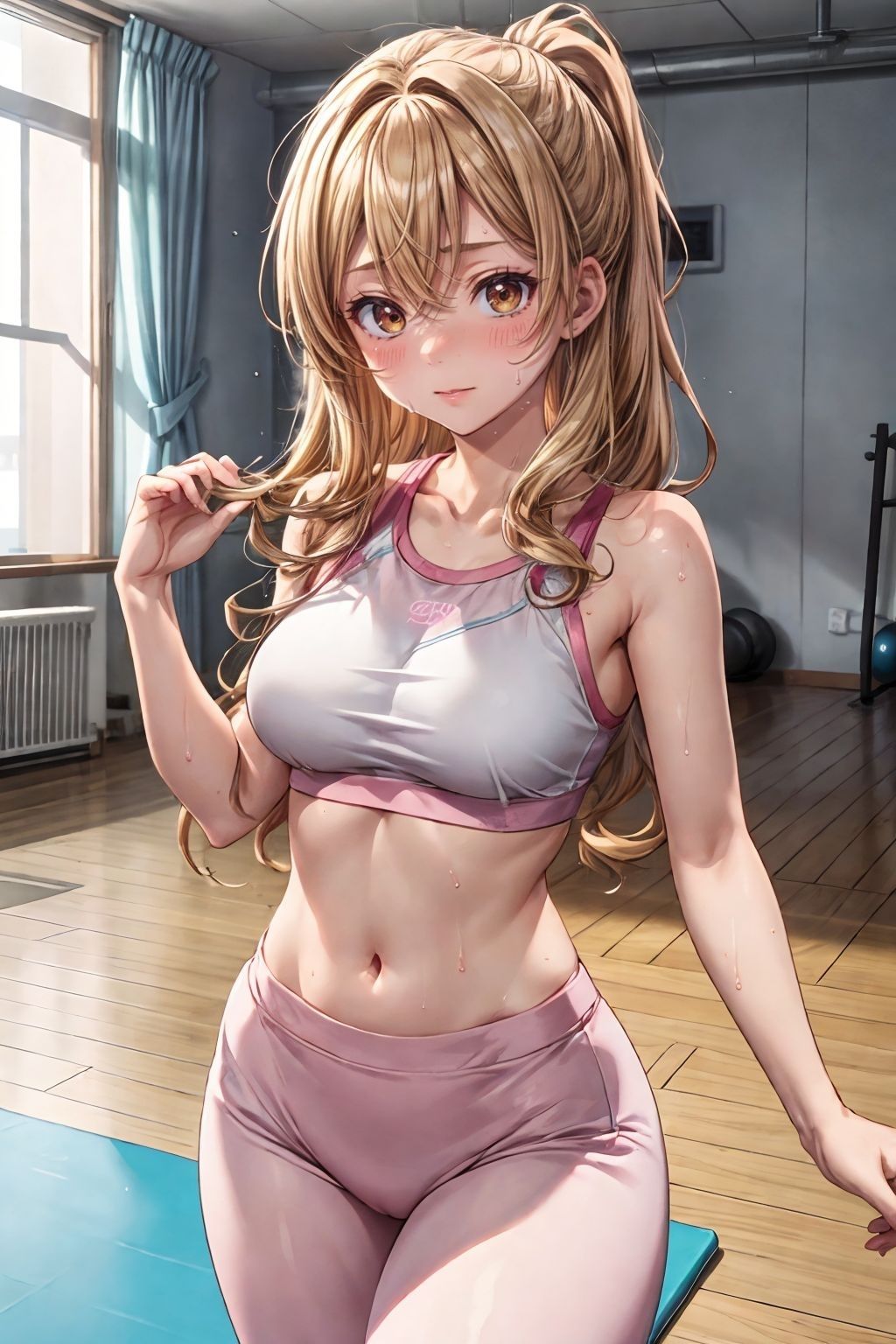 地元で一番の美女がヨガ教室に入部したらドスケベだった