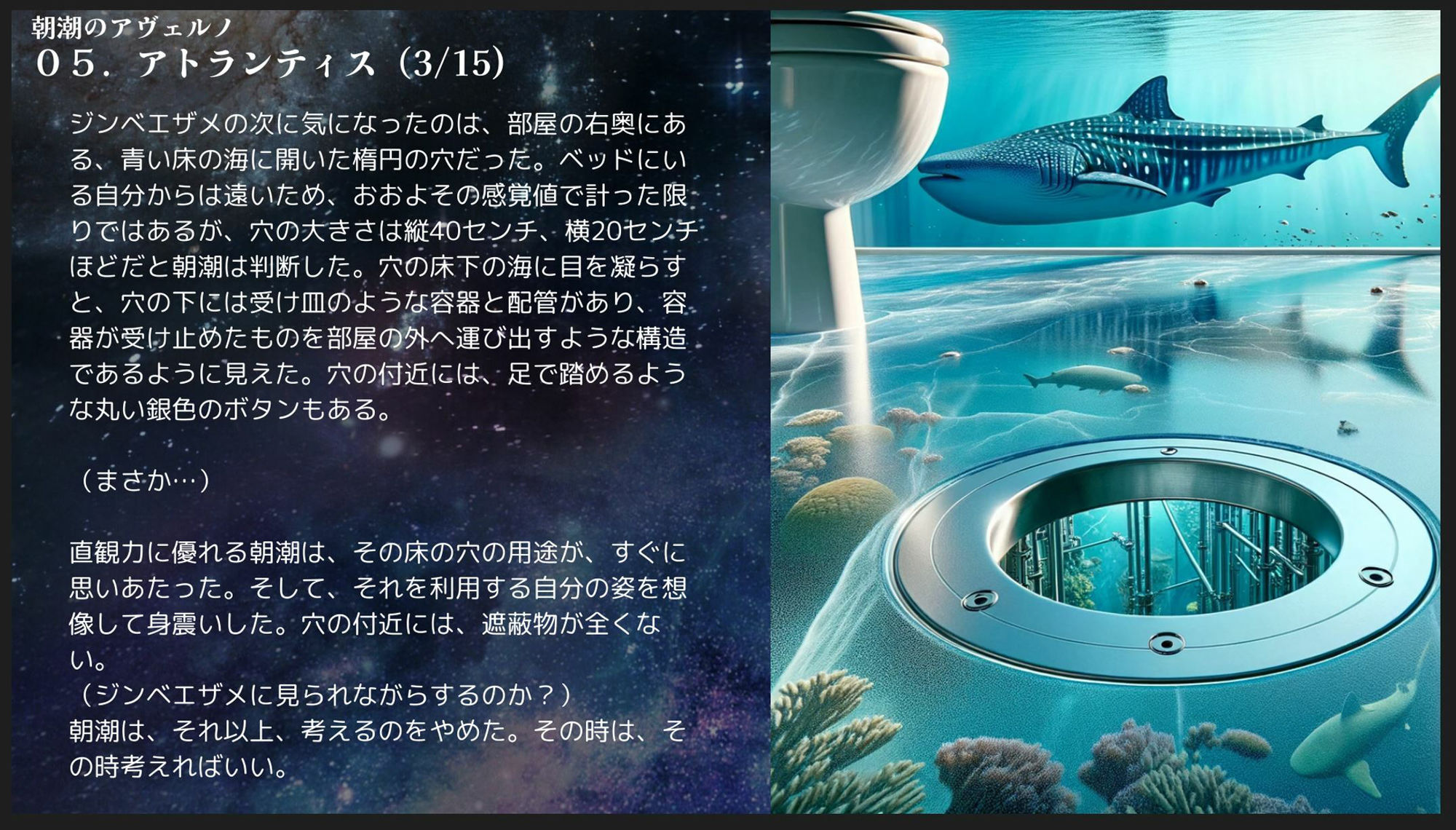 【昭和的官能小説】朝潮のアヴェルノ【異世界×艦〇れ】