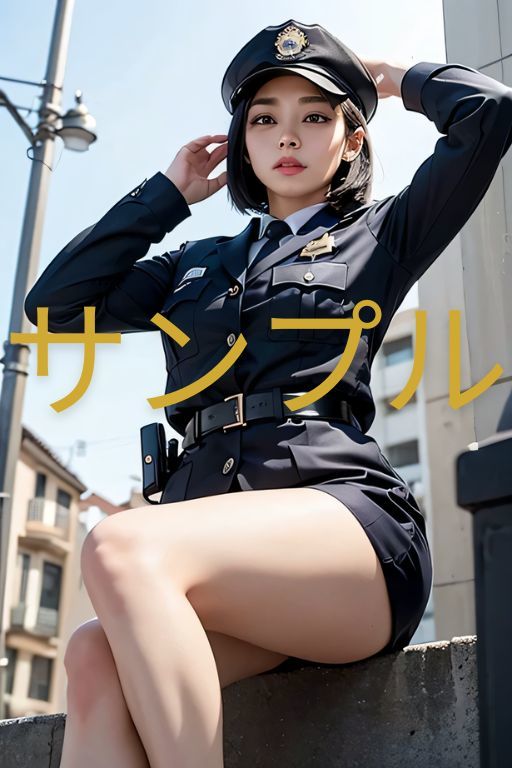 婦人警官のシャワーを覗いてしまった