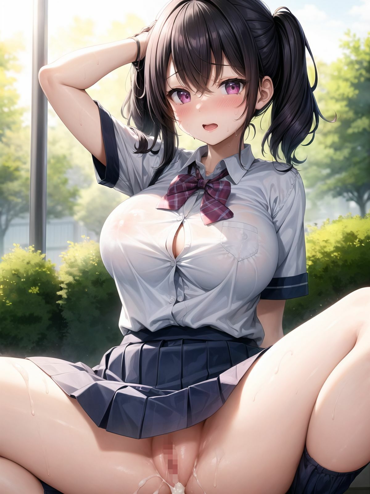 放課後女子校生と中出しSEX