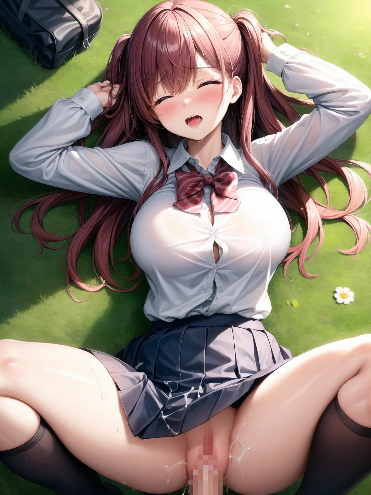 放課後女子校生と中出しSEX