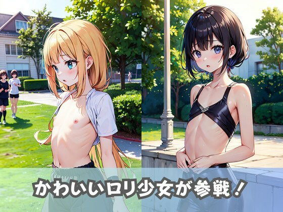 【つるぺた女子◯生】膨らみかけおっぱいのミニマムJK！貧乳ロリ女子校生がフルマラソンに挑戦