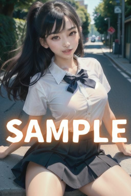悪徳カメラマンにパンチラ撮影のついでに強引に中出しまでされちゃう気の弱い制服女子