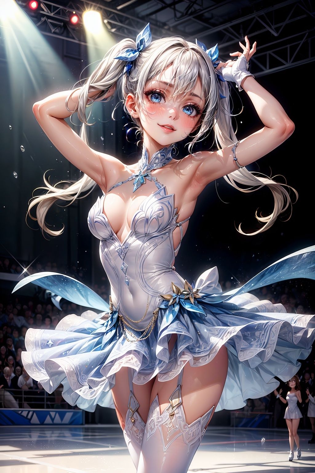 スケートリンクは愛液まみれ