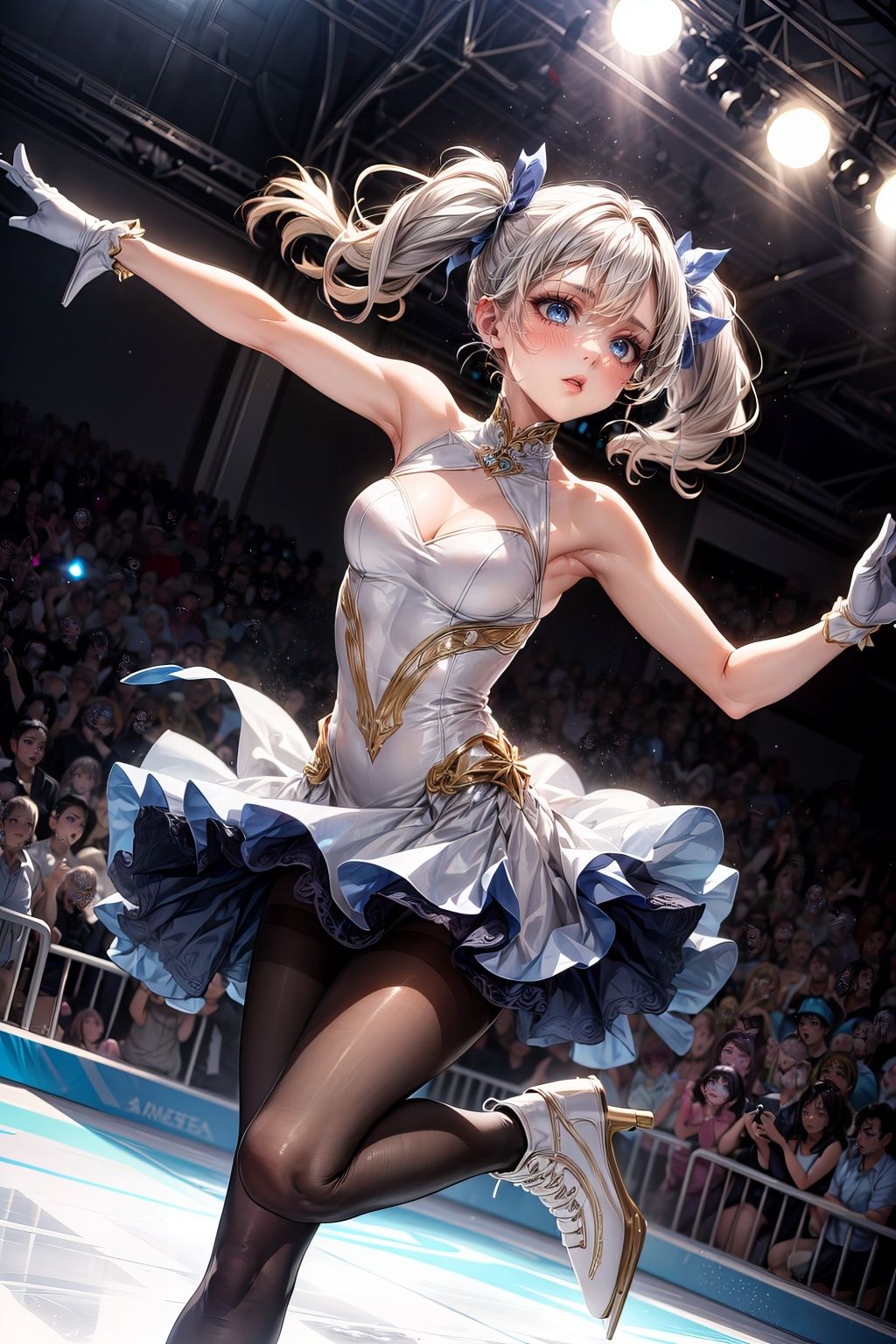 スケートリンクは愛液まみれ