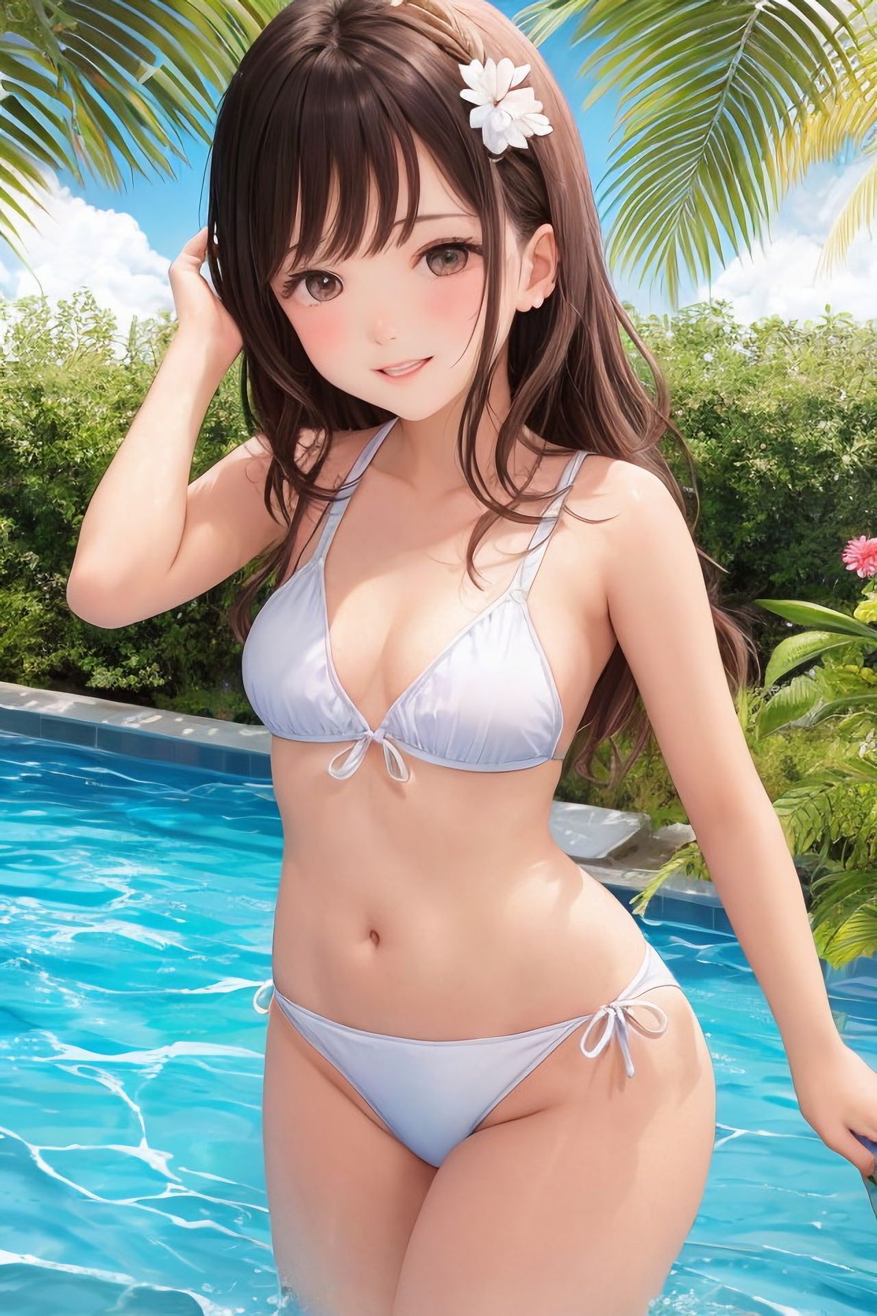 【ROCG021】20次元美少女水着ふわふわ★約140枚★1280x1920