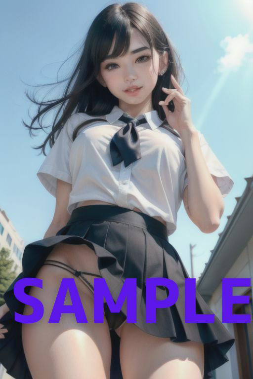 現役JKのお宝パンチラ&マンチラ