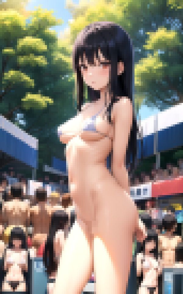 サークルでプールに来たら女子たちの水着が攻めすぎて勃起してしまった件