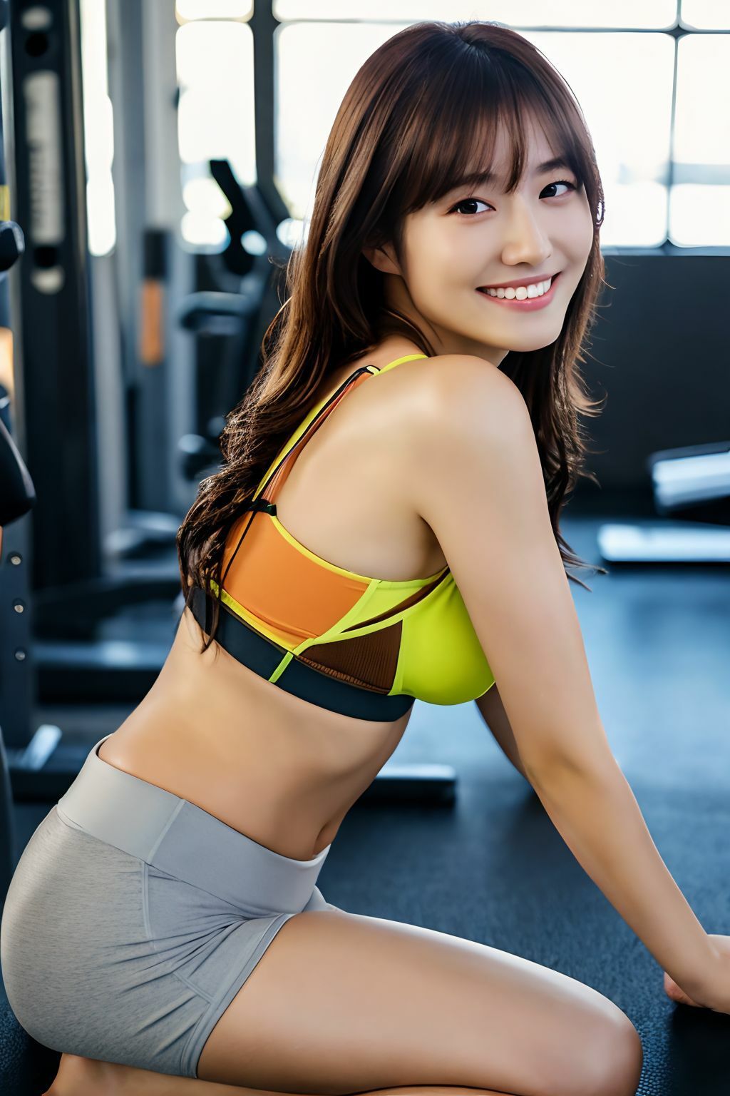 スポーツ美女が集まるジム