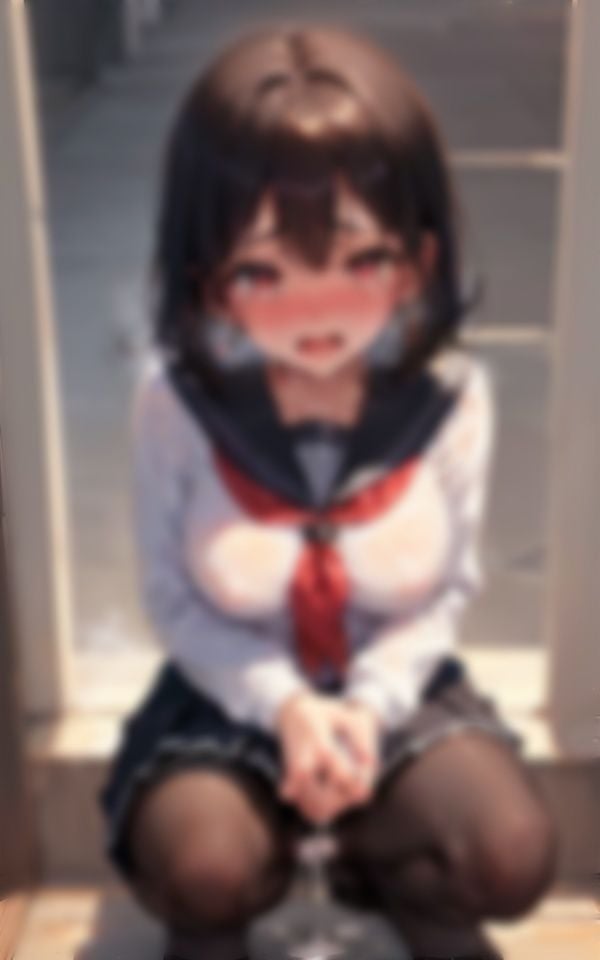 おもらし限界ユルユル少女