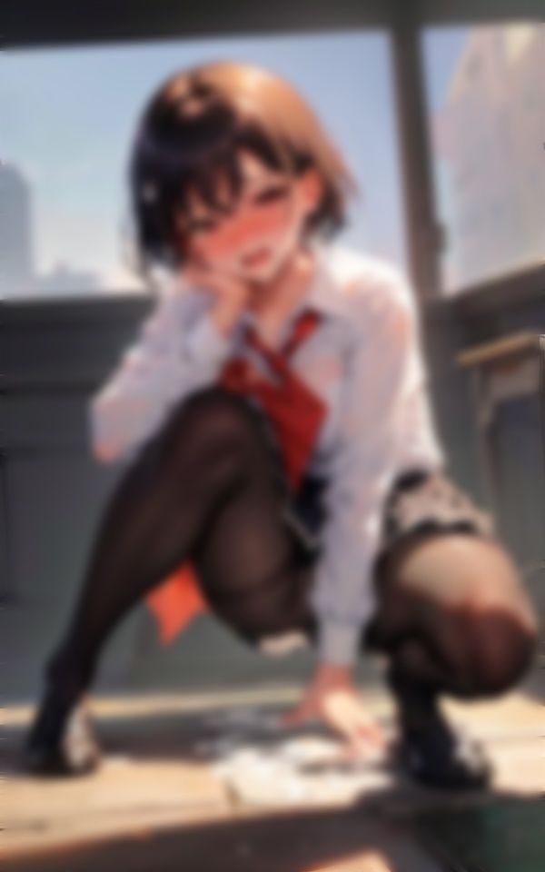 おもらし限界ユルユル少女