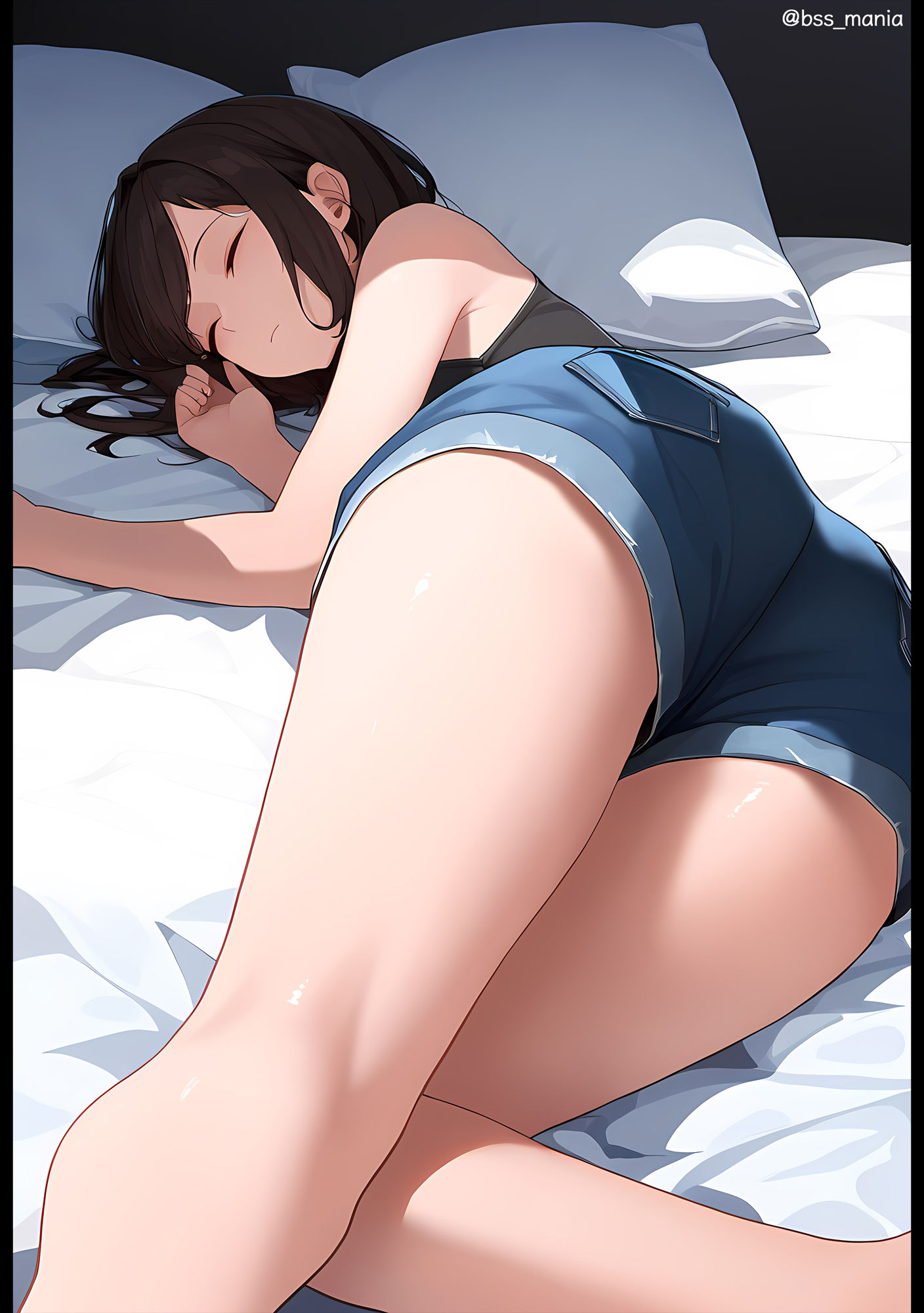 寝てるセフレのケツ 僕が先に好きだったあの子が…