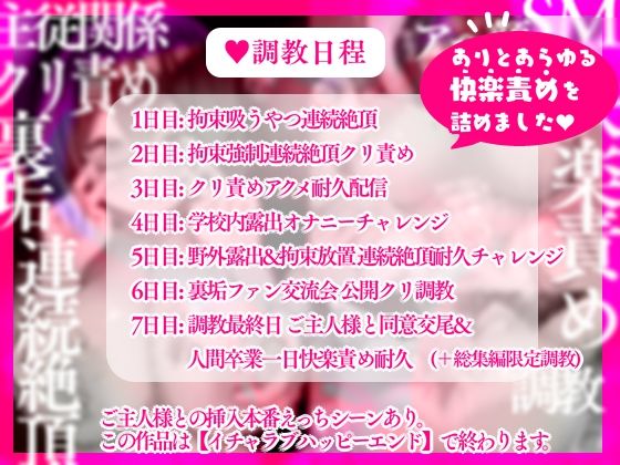 #クリトリス調教日誌 総集編 〜クラスの優等生はデカクリ女子〜